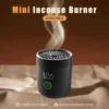 Mini Portable Electric Incense Burner USB Rechargeable