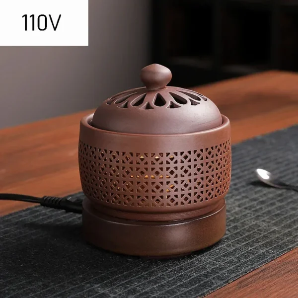 Ceramic Electronic Incense Burner Timer Temperature Control