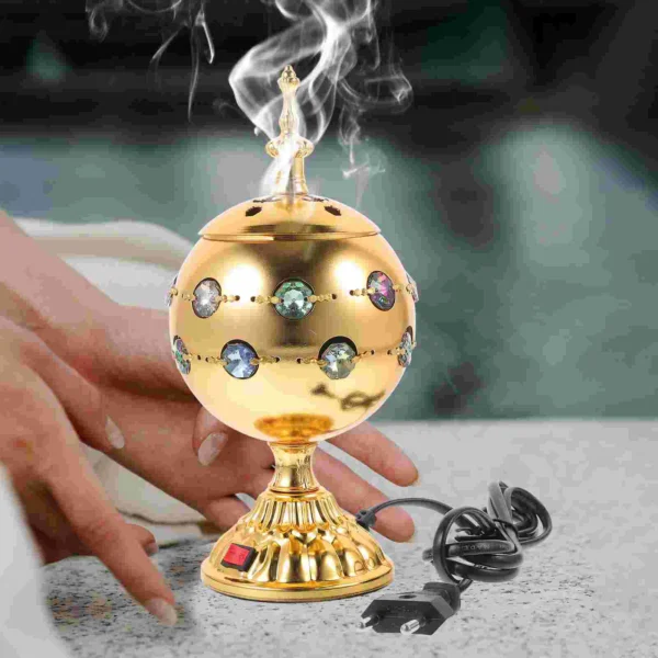 Arabian Electric Incense Burner Middle Eastern Style Censer