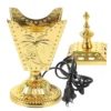 Vintage Electric Incense Burner Metal Aromatherapy Censer