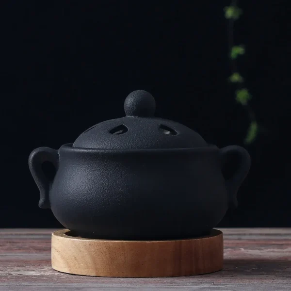 Ceramic Electric Incense Burner Timer Temperature Control