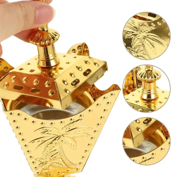 Vintage Electric Incense Burner Metal Aromatherapy Censer