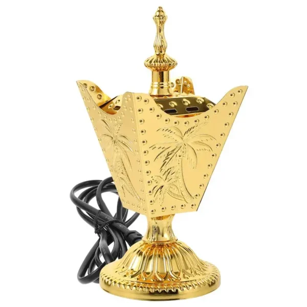 Vintage Electric Incense Burner Metal Aromatherapy Censer