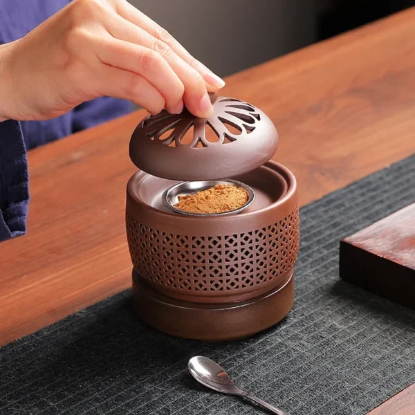 Ceramic Electronic Incense Burner Timer Temperature Control