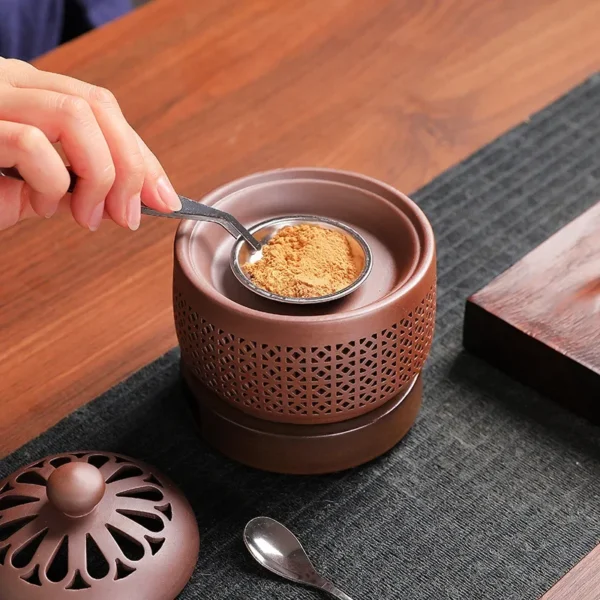 Ceramic Electronic Incense Burner Timer Temperature Control